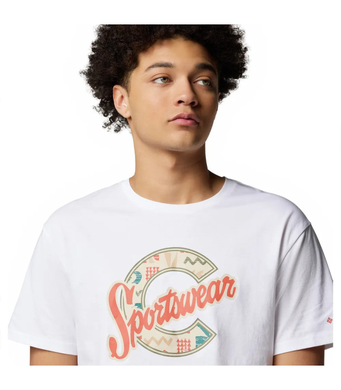 Columbia Rapid Ridge Graphic Tee White, C Sportswear Explorer