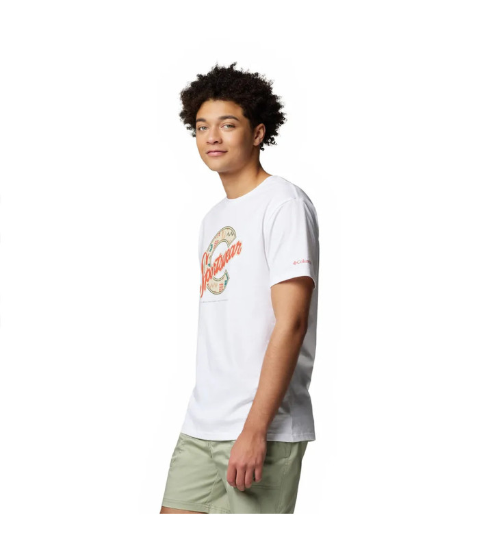 Columbia Rapid Ridge Graphic Tee White, C Sportswear Explorer