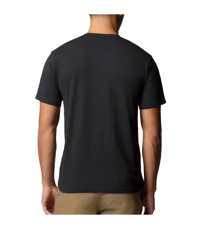 Columbia Ανδρικό Μπλουζάκι Hageman  Graphic Tee  Black Hike On - tokatlis.gr
