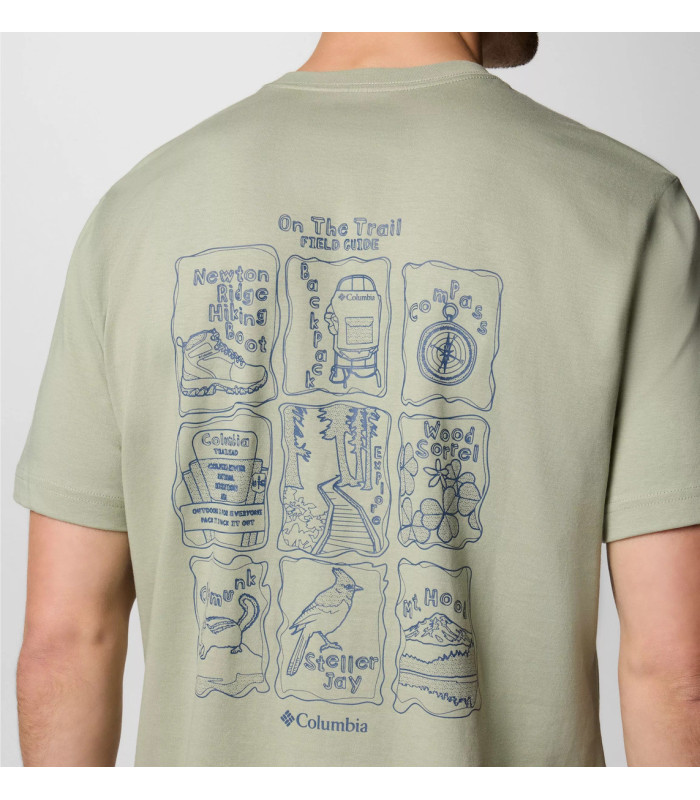 Columbia Ανδρικό Μπλουζάκι Kettle River  Back Graphic Tee Safari, Trailguide Icons - tokatlis.gr