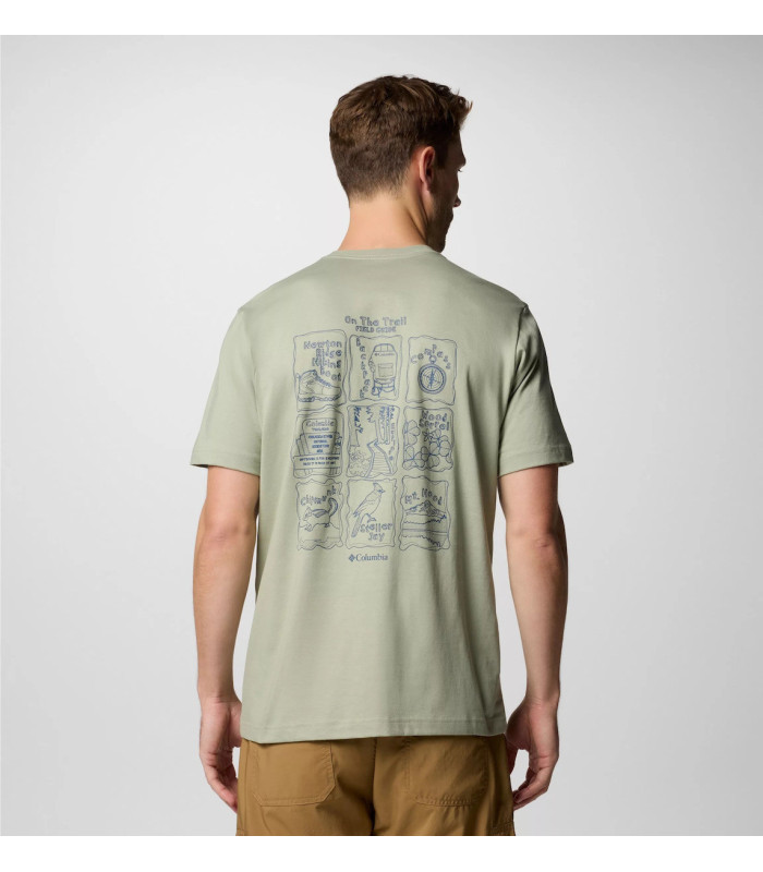 Columbia Ανδρικό Μπλουζάκι Kettle River  Back Graphic Tee Safari, Trailguide Icons - tokatlis.gr