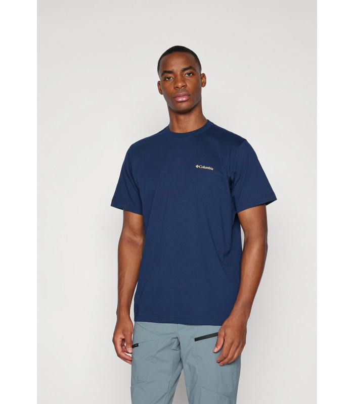 Columbia Ανδρικό Μπλουζάκι Kettle River  Back Graphic Tee Collegiate Navy, Trailguide Icons - tokatlis.gr
