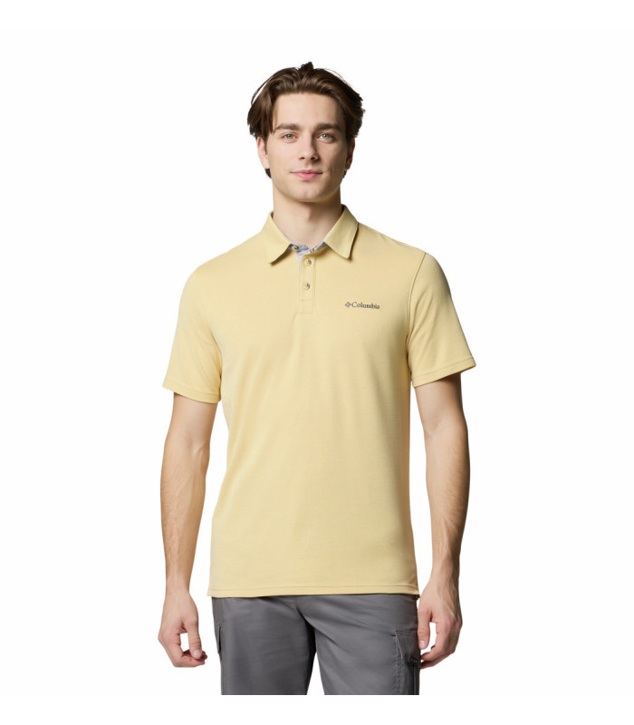 Columbia Ανδρικό Μπλουζάκι Nelson Point Polo  Sand Dune - tokatlis.gr