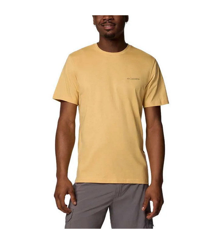 Columbia  Rapid Ridge™ Back Graphic Tee II -Sand Dune, Button Badge - tokatlis.gr