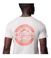 Columbia  Rapid Ridge™ Back Graphic Tee II -Dark Stone, Button Badge