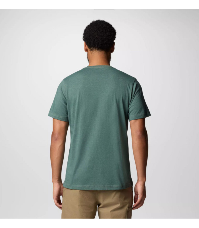 Columbia Ανδρικό Μπλουζάκι Thistletown Hills Stone Green Heather - tokatlis.gr