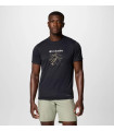 Columbia Zero Rules™ Light SS Graphic Crew - Black