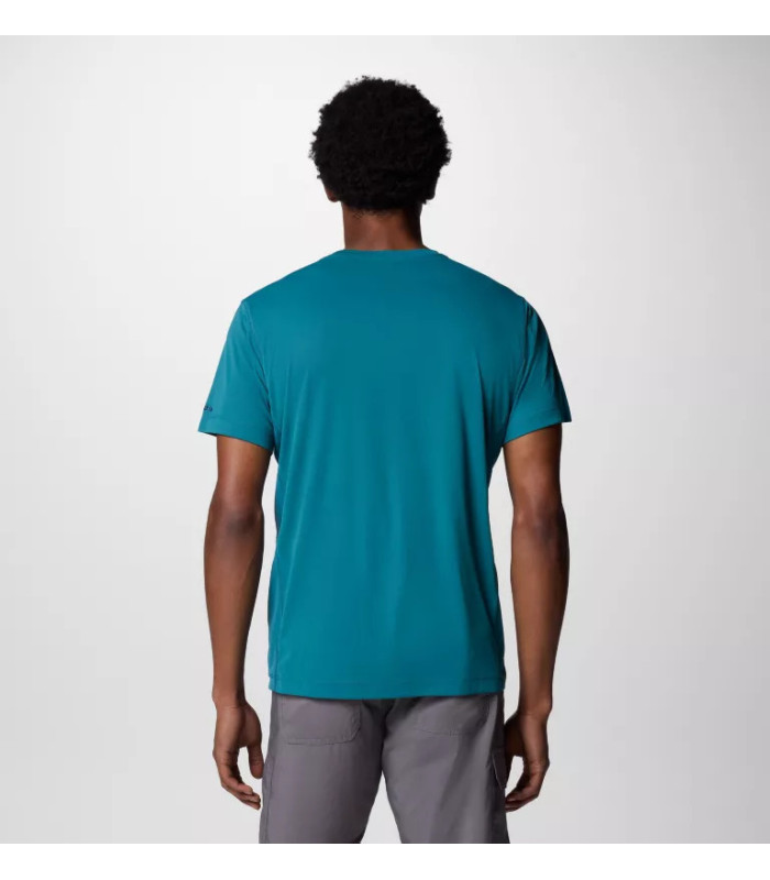 Columbia Zero Rules™ Light SS Graphic Crew - River Blue, Ridge Line Life - tokatlis.gr