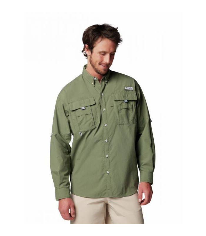 Columbia Ανδρικό Πουκάμισο Bahama  II L/S Shirt Cypress | tokatlis.gr