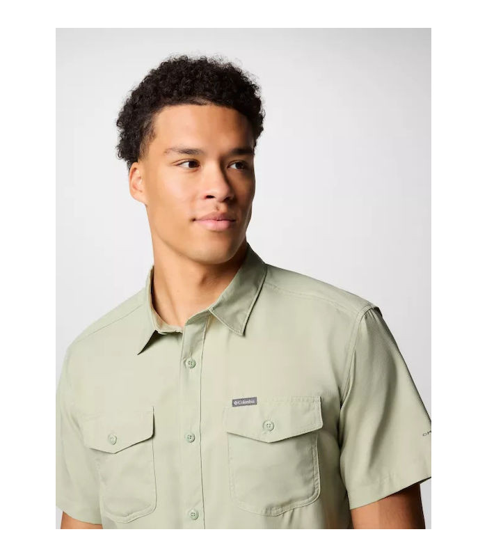 Columbia Utilizer  II Solid Short Sleeve Shirt Safari - tokatlis.gr