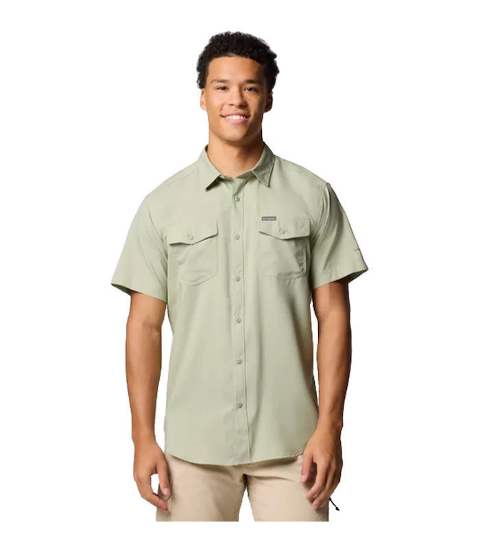 Columbia Utilizer  II Solid Short Sleeve Shirt Safari - tokatlis.gr