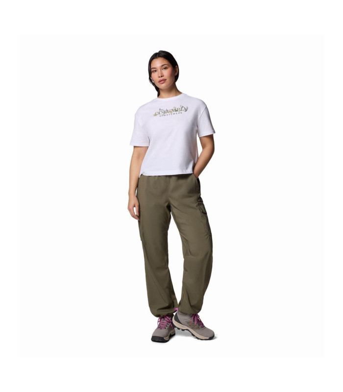 Columbia Rolling Bend™ Graphic Relaxed Crop SS White, Outback Critters - tokatlis.gr