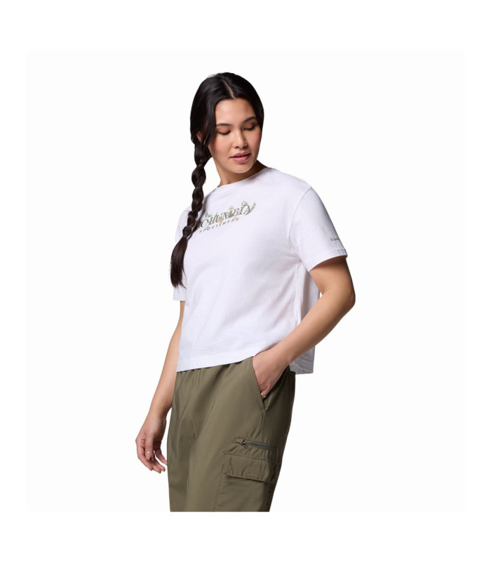Columbia Rolling Bend Graphic Relaxed Crop SS White, Outback Critters - tokatlis.gr