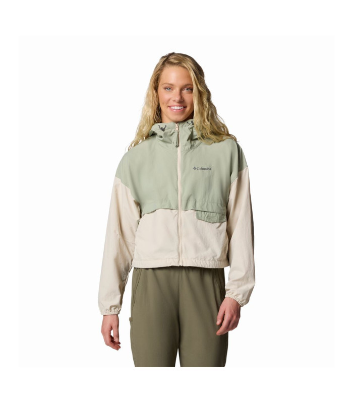 Columbia Spire Valley™ Cropped Windbreaker Safari, Dark Stone- tokatlis.gr