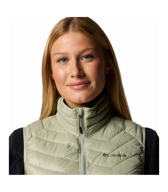 Columbia Powder Pass™ Hybrid Vest Safari, Stone Green- tokatlis.gr