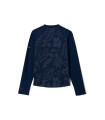 Columbia Kid Sandy Shores™ Printed LS Sunguard  Coll Navy Pasteled Tonal