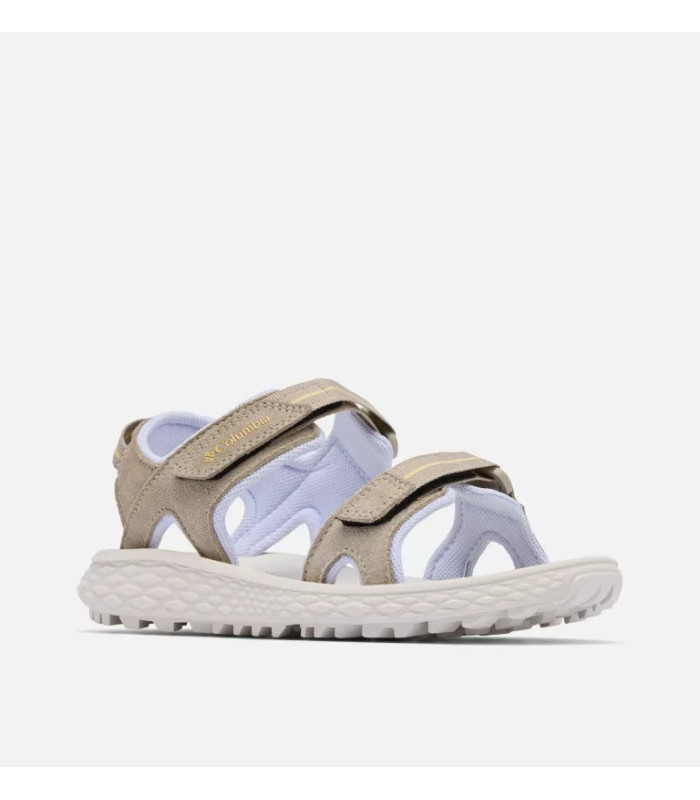 Columbia Γυναικεία Σανδάλια Konos Hiker 2-Strap Canvas Tan, Snowdrift - tokatlis.gr