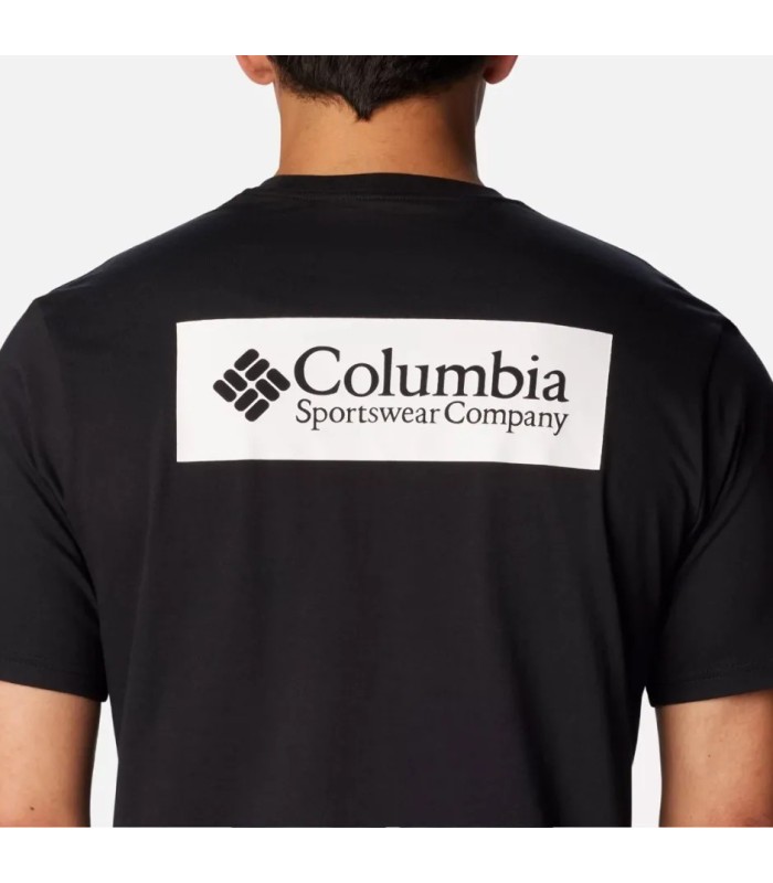 Columbia Ανδρικό Μπλουζάκι North Cascades Black - tokatlis.gr