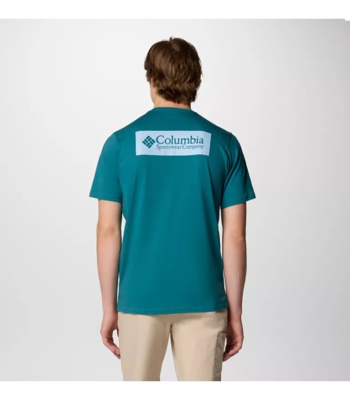 Columbia North Cascades T-shirt River Blue- tokatlis.gr
