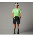 The North Face M SS Easy Tee Meta Lime/Tnf White