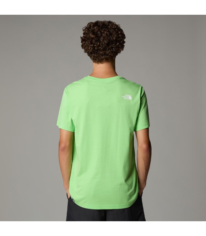 The North Face T-shirt Meta Lime/tnf White - tokatlis.gr