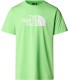 The North Face Ανδρικό Μπλουζάκι SS Easy Tee Meta Lime/Tnf White - tokatlis.gr