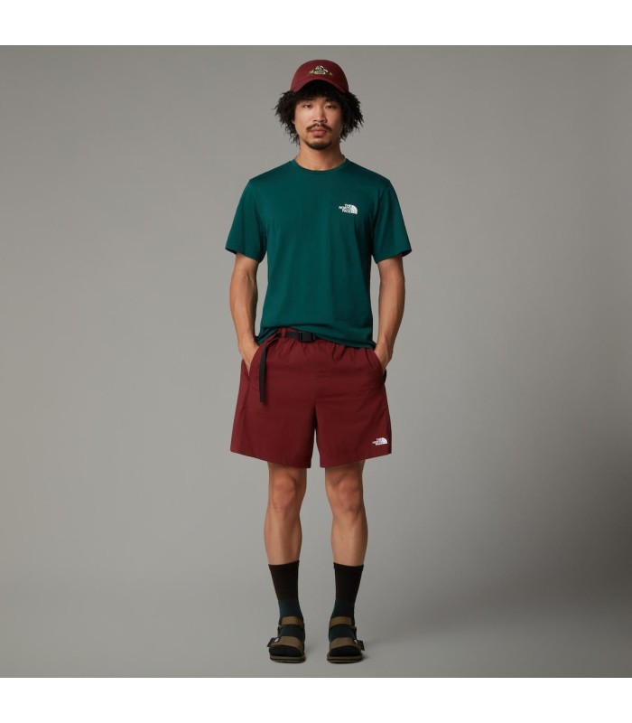 The North Face Ανδρικό Μπλουζάκι SS Simple Dome Tee Deep Nori - tokatlis.gr