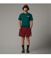 The North Face Ανδρικό Μπλουζάκι SS Simple Dome Tee Deep Nori
