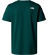The North Face Ανδρικό Μπλουζάκι SS Simple Dome Tee Deep Nori - tokatlis.gr