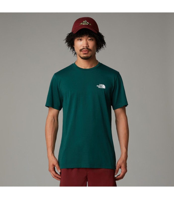 The North Face Ανδρικό Μπλουζάκι SS Simple Dome Tee Deep Nori - tokatlis.gr