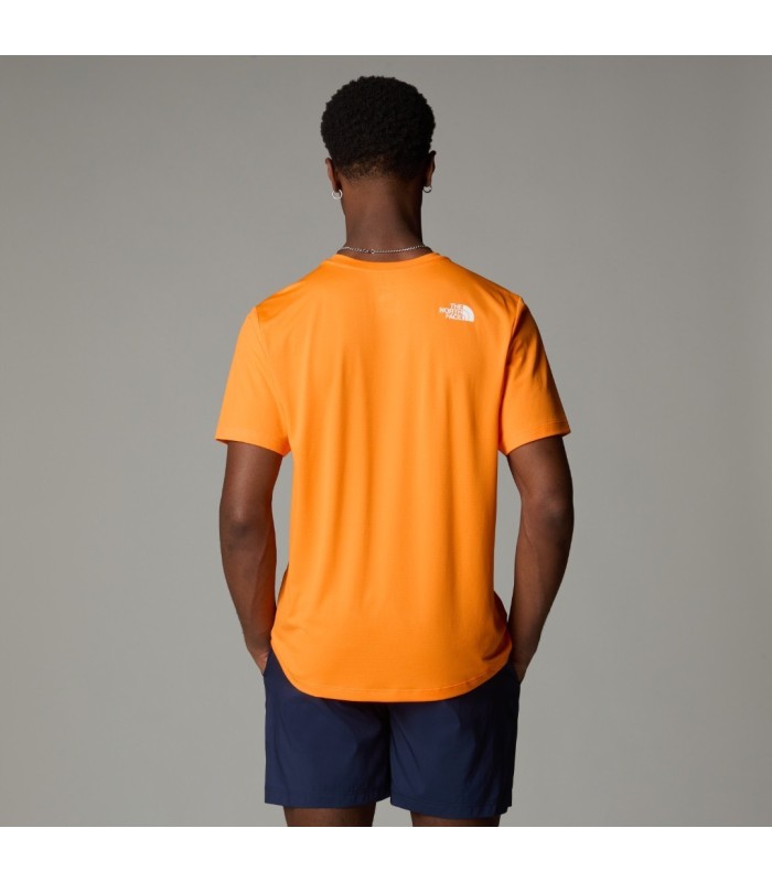 The North Face Ανδρικό Μπλουζάκι 24/7 S/S Tee Reg Digital Orange - tokatlis.gr