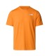 The North Face Ανδρικό Μπλουζάκι 24/7 S/S Tee Reg Digital Orange - tokatlis.gr