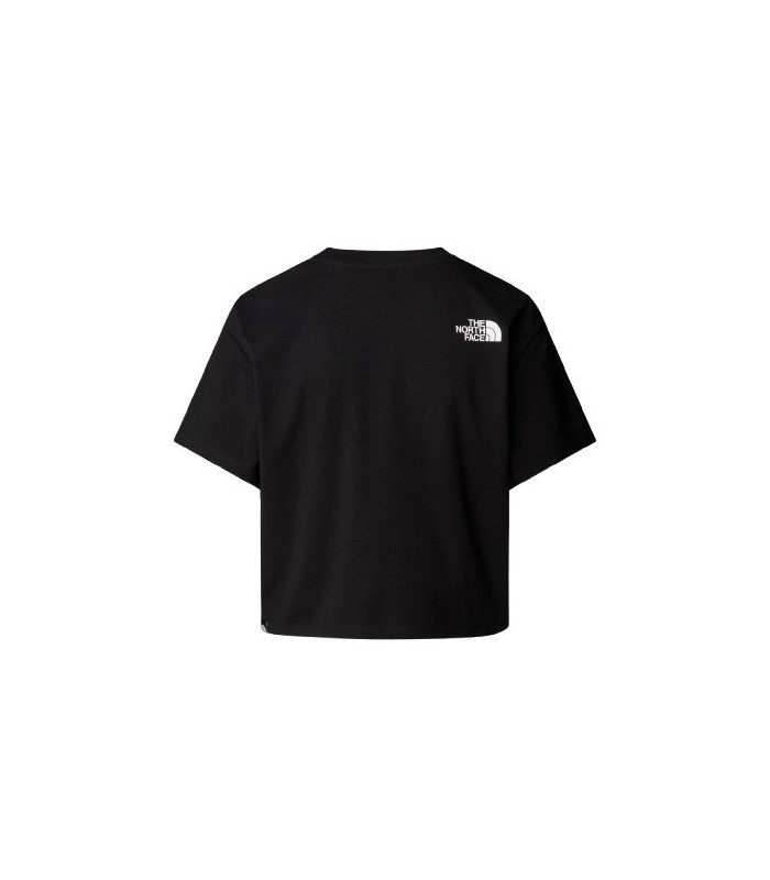 The North Face Easy Γυναικείο Crop T-shirt Μαύρο - tokatlis.gr