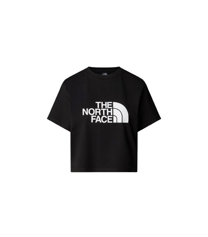 The North Face Easy Γυναικείο Crop T-shirt Μαύρο - tokatlis.gr