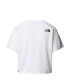 The North Face Easy Γυναικείο Αθλητικό Crop T-shirt Λευκό - tokatlis.gr