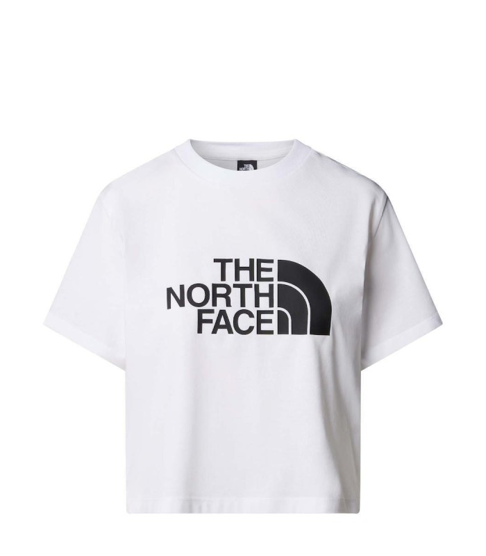 The North Face Easy Γυναικείο Αθλητικό Crop T-shirt Λευκό - tokatlis.gr