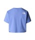 The North Face Simple Dome Γυναικείο Crop T-shirt Virtual Blue - tokatlis.gr