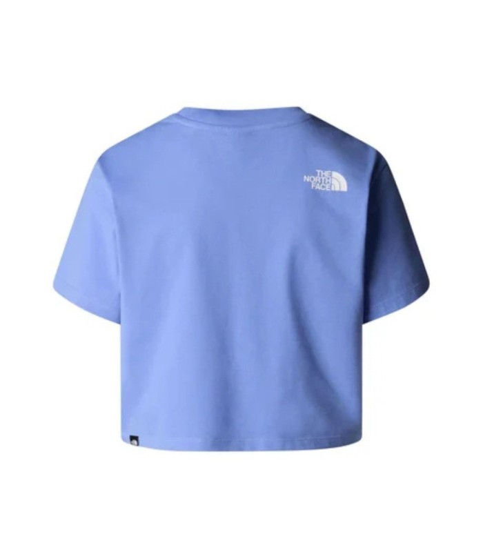 The North Face Γυναικείο Μπλουζάκι Simple Dome Crop Virtual Blue - tokatlis.gr