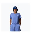 The North Face Γυναικείο Μπλουζάκι Simple Dome Crop Virtual Blue