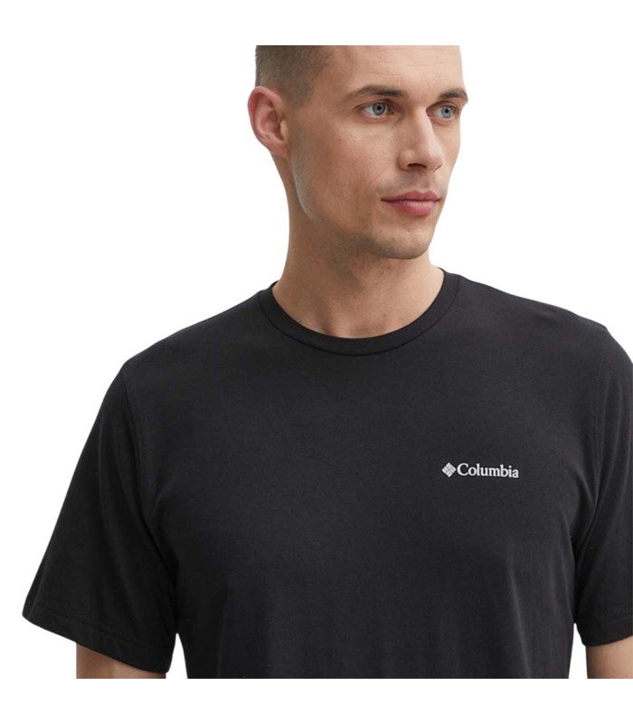 Columbia Ανδρικό Μπλουζάκι Thistletown Hills Black - tokatlis.gr