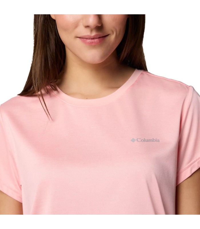 Columbia Γυναικείο Μπλουζάκι BlueVista Hill Tee M Pink | tokatlis.gr