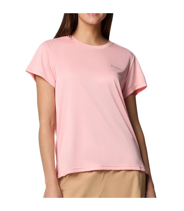 Columbia Γυναικείο Μπλουζάκι BlueVista Hill Tee M Pink | tokatlis.gr