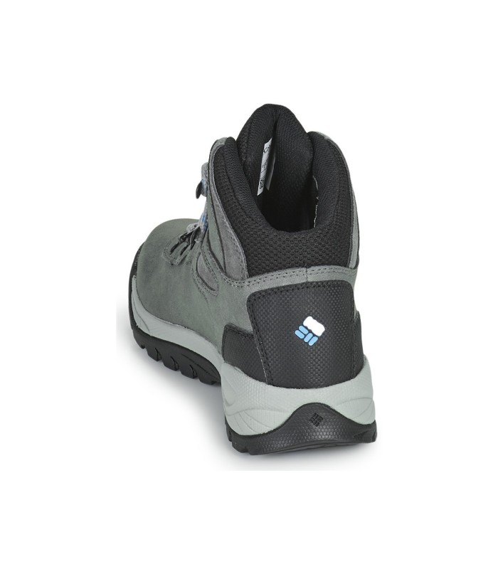 Columbia Γυναικεία Μποτάκια Newton Ridge Plus Waterproof Hiking Γκρι - tokatlis.gr