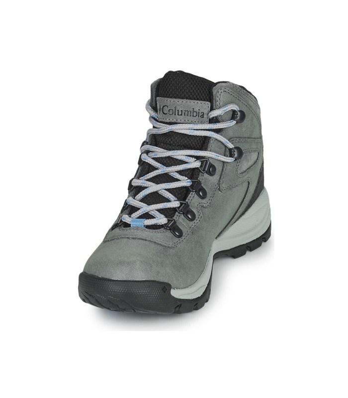 Columbia Γυναικεία Μποτάκια Newton Ridge Plus Waterproof Hiking Γκρι - tokatlis.gr