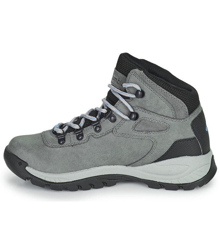 Columbia Γυναικεία Μποτάκια Newton Ridge Plus Waterproof Hiking Γκρι - tokatlis.gr
