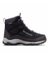 Columbia Γυναικεία Μποτάκια Firecamp Black/Plum Purple - tokatlis.gr