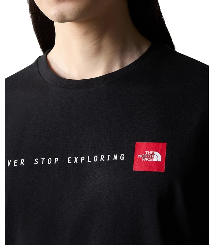The North Face Never Stop Exploring T-shirt Black - tokatlis.gr