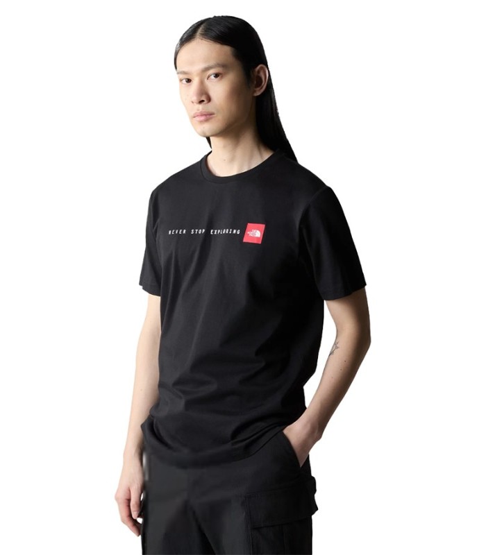 The North Face Never Stop Exploring T-shirt Black - tokatlis.gr