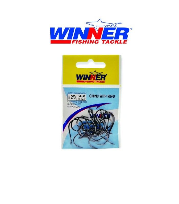 Αγκίστρια Winner 6450 BN  20ΤΕΜ.  - tokatlis.gr