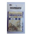 Morigen Αγκίστρια B2(5213N) / Νίκελ Με Κρίκο (Φακ. 25 Τεμ.)